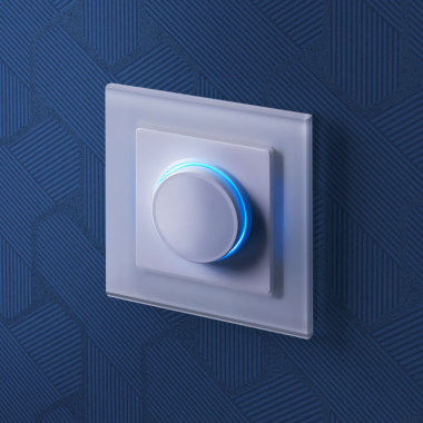 Диммер с подсветкой (белый) W1142101 &mdash; Multielectrika