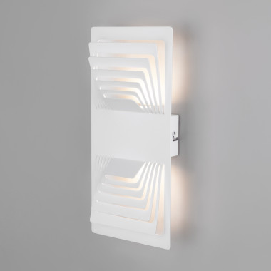 Настенный светодиодный светильник Onda LED белый MRL LED 1025 — Multielectrika