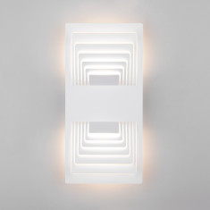 Настенный светодиодный светильник Onda LED белый MRL LED 1025 &mdash; Multielectrika