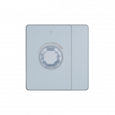 Systeme Infinity, Светорегулятор TRIAC c выключателем 300Вт (250В), FSE001121, Стальное небо &mdash; Multielectrika