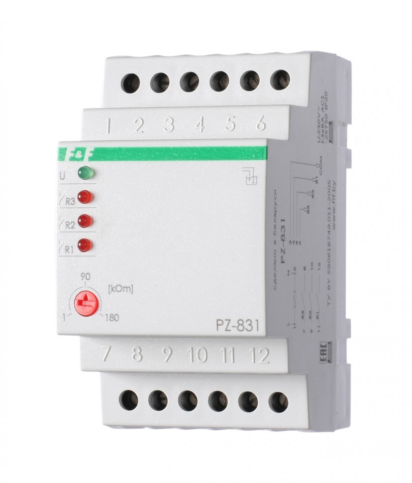 Реле уровня жидкости PZ-831 (без датчиков) фото 1 — Multielectrika