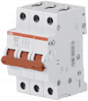 Рубильник 3-полюсный ABB SD203/63 рычаг красный 2CDD283101R0063 фото 2 — Multielectrika