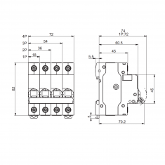 Автоматический выключатель Systeme Electric City9 Set (АВ) B 6А 1P 4.5kA 230В &mdash; Multielectrika