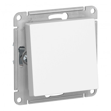 Переключатель одноклавишный Systeme Electric AtlasDesign Aqua IP44, белый — Multielectrika