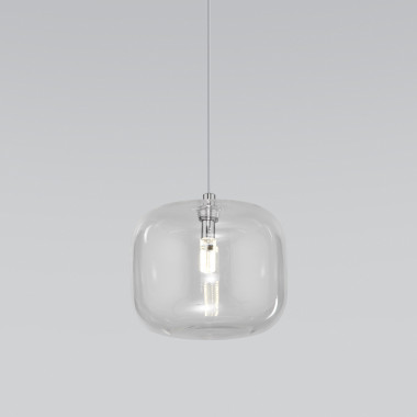 Подвесной светильник со стеклянным плафоном 50129/1 хром — Multielectrika