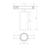 Brass Line Трековый светильник 10W 3000K латунь 85525/01 фото 52 &mdash; Multielectrika