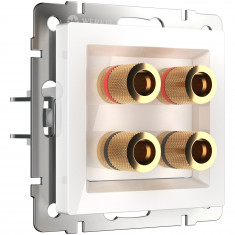 Акустическая розетка (белый) W1185001 &mdash; Multielectrika