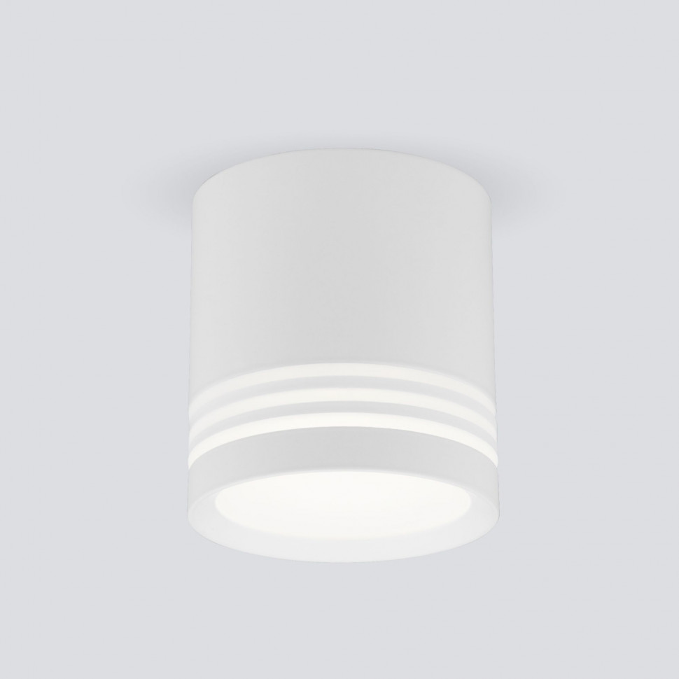 Накладной потолочный светодиодный светильник DLR032 6W 4200K 3200 белый фото 1 — Multielectrika