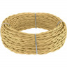 W6453347/ Ретро кабель витой 3х2,5 (золотой песок) под заказ 20 м W6453347