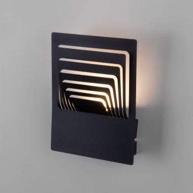 Настенный светодиодный светильник Onda LED MRL LED 1024 чёрный &mdash; Multielectrika