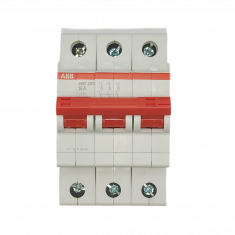 Рубильник 3-полюсный ABB SHD203/16 рычаг красный 2CDD273111R0016 &mdash; Multielectrika