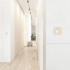 Выключатель двухклавишный проходной (айвори акрил) W1122043 &mdash; Multielectrika