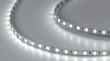 Лента светодиодная 14,4 Вт/м SMD5050, IP20, Холодный белый, 24В, скотч 3М — Multielectrika