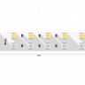 Лента светодиодная 2x DSG 5050 RGB+DW 120L-V24-IP33, RGB+DWhite, 600 LED, 28,8 W/m, LUX