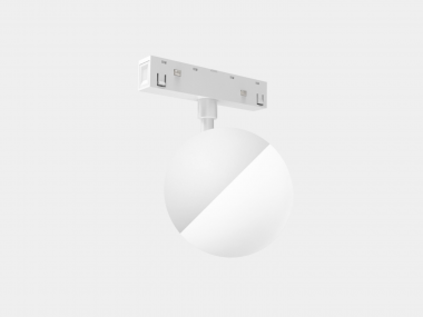 SY-LINK-SFWH-10-NW, накладной светильник-шар металл+стекло, белый, 10Вт, 48В, 4000К — Multielectrika