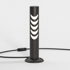 Светильник садово-парковый Smile 6w 3000K черный 35188/S &mdash; Multielectrika