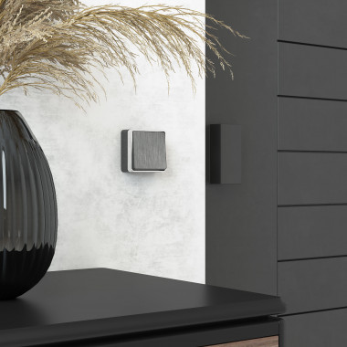 Выключатель одноклавишный Gallant графит рифленый W5010004 — Multielectrika