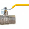 Шаровой кран VALTEC VALGAS газовый, стальная рукоятка, 1/2 в/н. VT.272.N.04