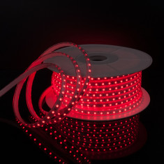 Светодиодная лента 220 В 11 Вт/м 60 Led/м 5050 IP65, RGB, 50 м Лента светодиодная 220V 11W 60Led 5050 IP65 мульти, 50 м &mdash; Multielectrika