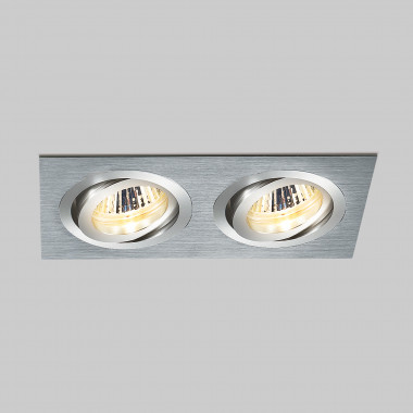 Алюминиевый точечный светильник 1011/2 MR16 CH хром — Multielectrika