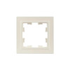 Рамка на 1 пост IEK Brite РУ-1-БрЖ жемчуг фото 2 — Multielectrika