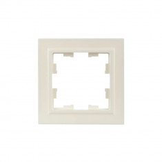 Рамка на 1 пост IEK Brite РУ-1-БрЖ жемчуг &mdash; Multielectrika