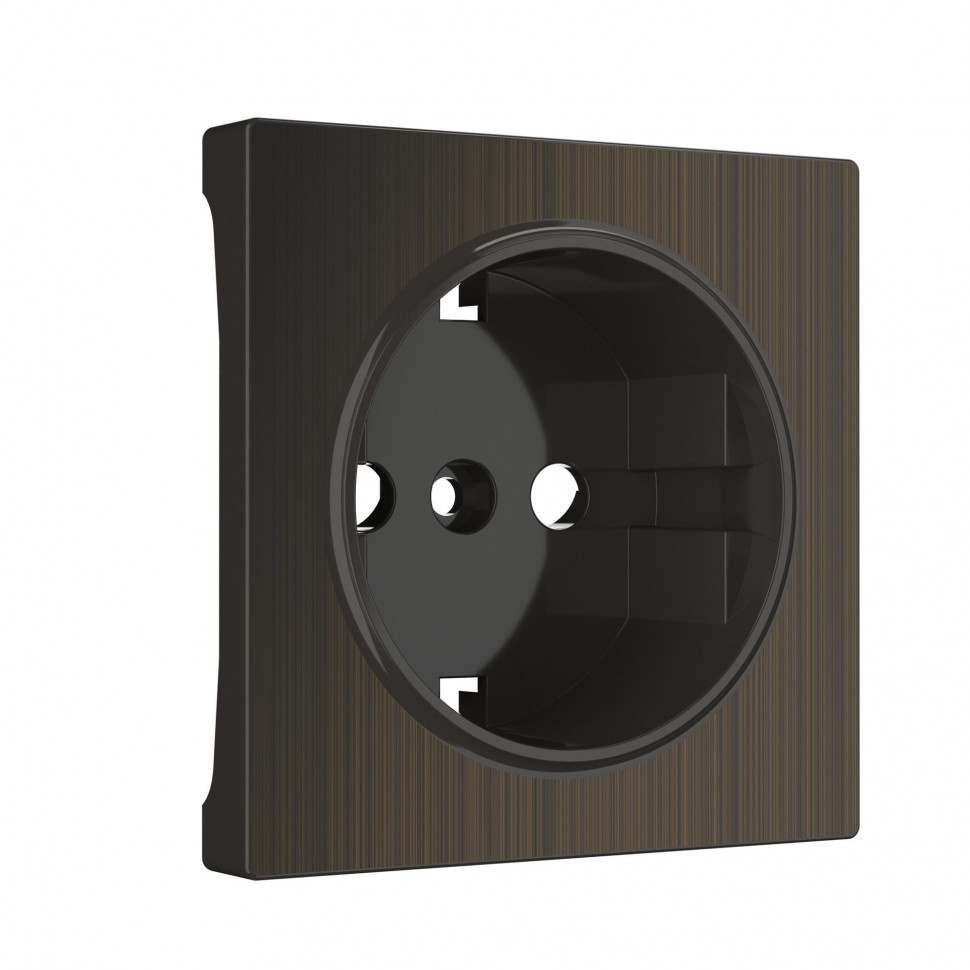 Накладка для розетки бронзовый W1179012 фото 1 — Multielectrika