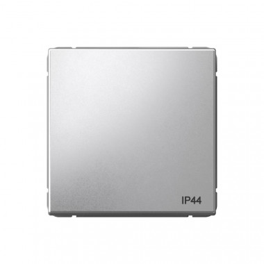 Переключатель одноклавишный Systeme Electric ArtGallery Aqua IP44, 10АХ, алюминий — Multielectrika