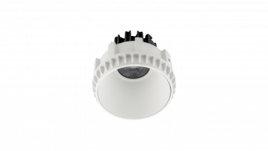 Потолочный светильник белый 12 Вт Теплый белый DL-TRE-1201-WH-WW — Multielectrika