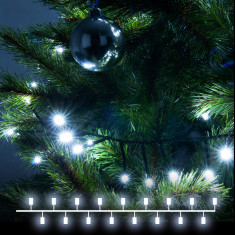 Гирлянда нить "Мишура" белый 5м IP20 400-004 белый &mdash; Multielectrika