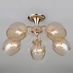 Потолочный светильник 30120/5 золото &mdash; Multielectrika