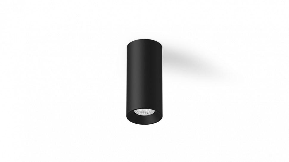 VL-BASE-BL-WW База светильника VILLY, накладной 3000К Теплый белый, 15Вт, Черный фото 1 — Multielectrika