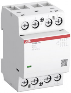 Контактор ABB ESB63-22N-06 модульный (63А АС-1, 2НО+2НЗ), катушка 230В AC/DC &mdash; Multielectrika