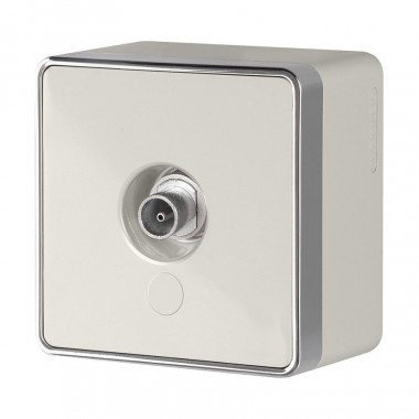 W5083003/ ТВ-розетка оконечная Gallant (слоновая кость) W5083003 &mdash; Multielectrika