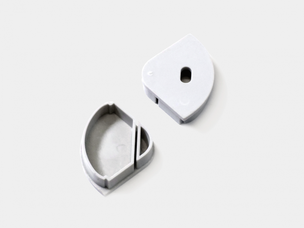 SF-3030-ECS, Комплект заглушек на профиль SF-3030 (2 шт) фото 1 — Multielectrika