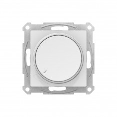 Светорегулятор поворотно-нажимной Systeme Electric AtlasDesign LED, RC, 400Вт, лотос &mdash; Multielectrika