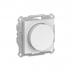 Светорегулятор поворотно-нажимной Systeme Electric AtlasDesign LED, RC, 400Вт, лотос &mdash; Multielectrika