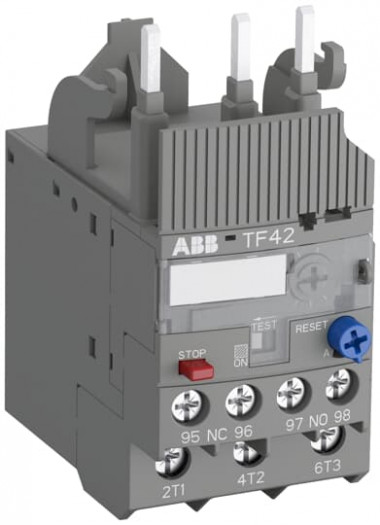 Реле перегрузки тепловое TF42 4,2-5,7А, класс 10, ABB 1SAZ721201R1038 — Multielectrika
