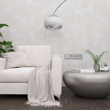 Рамка из металла на 4 Аluminium алюминий W0041706 &mdash; Multielectrika