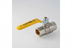 Шаровой кран VALTEC газовый VALGAS, стальная рукоятка 1 вн.-вн. VT.271.N.06 &mdash; Multielectrika