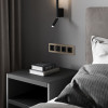 Рамка из стекла на 4 поста Senso шампань soft-touch W0043111 фото 4 &mdash; Multielectrika