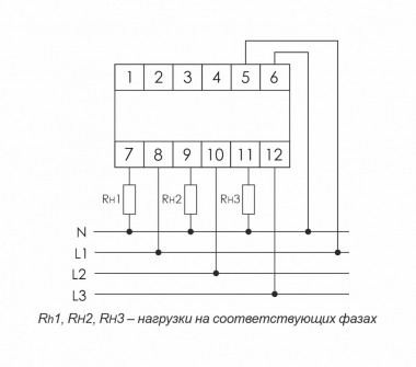 Указатель тока для трёхфазной сети (0,5-20А) WT-3 — Multielectrika