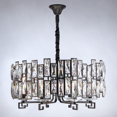 Умный подвесной светильник 352/8 черный — Multielectrika