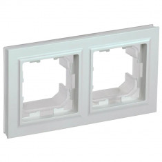 Рамка на 2 поста IP44 IEK Brite РУ-2-БрЖ-44 жемчуг &mdash; Multielectrika