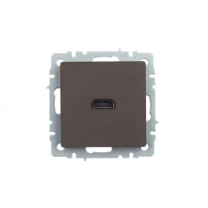 Розетка HDMI IEK Brite РHDMI-0-БрТБ темная бронза &mdash; Multielectrika