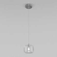 Подвесной светильник со стеклянным плафоном 50128/1 хром &mdash; Multielectrika