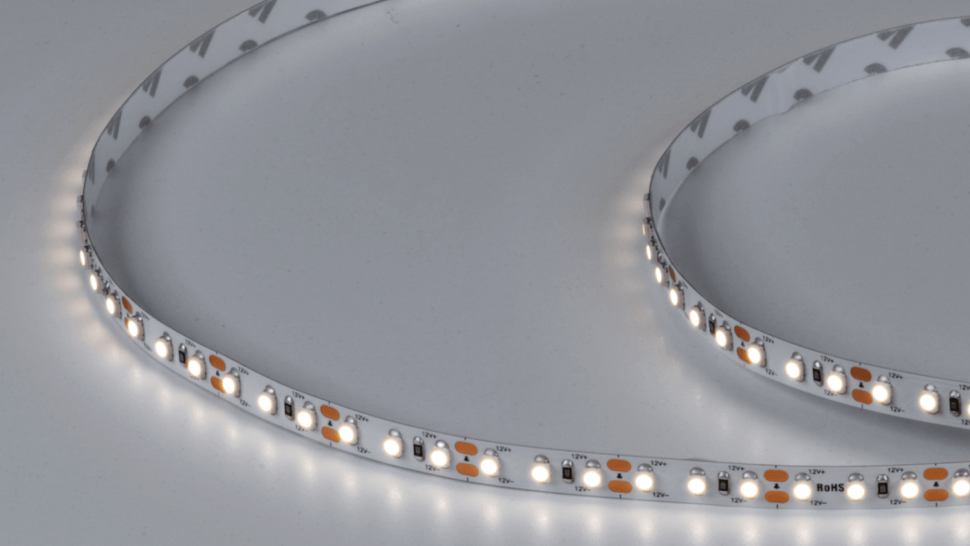 Лента светодиодная DSG 3528 NW 120L-V12-IP33, 4000 K, 120 LED, 9,6 W/m, LUX фото 1 &mdash; Multielectrika