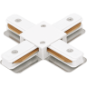 CN2-WH-X Коннектор для трековых систем, белый