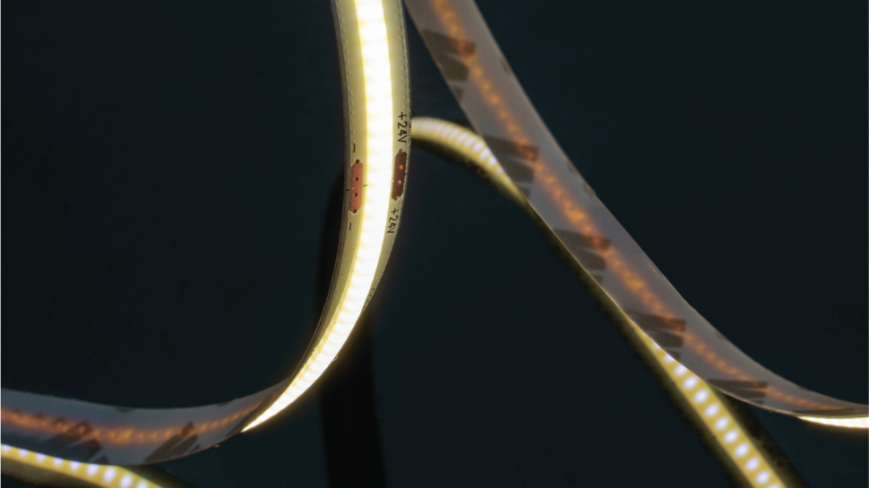 Лента светодиодная 4 в 1, 18Вт/м SWG-COB840, Открытая (IP20), RGB+3000K, 24В, 3М фото 1 — Multielectrika