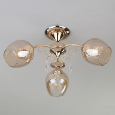 Потолочный светильник 30120/3 золото &mdash; Multielectrika